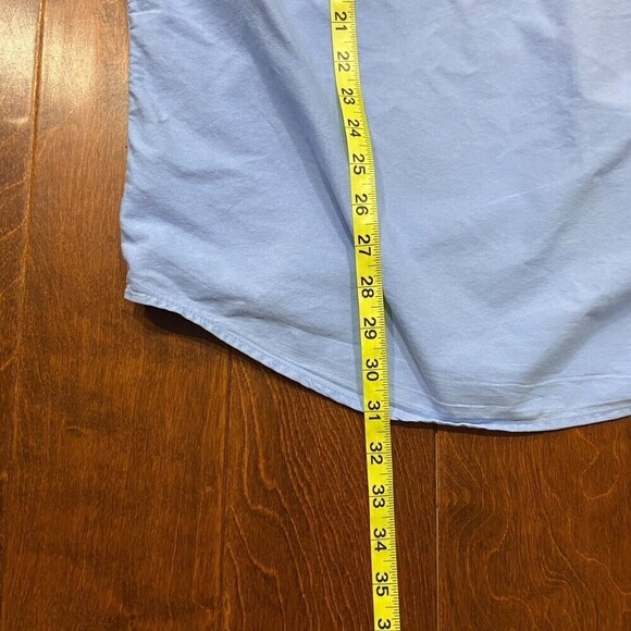 Polo Jeans Company Vintage Blue Button Down Shirt Men's Size 2XL - Picture 6 of 8